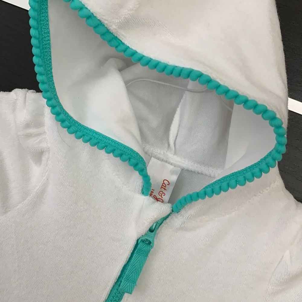Cat & Jack Infant Girls Hooded Terry Cover Up